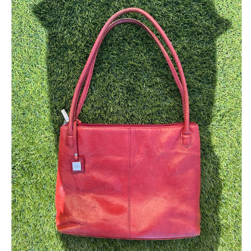 red leather HOBO purse $40